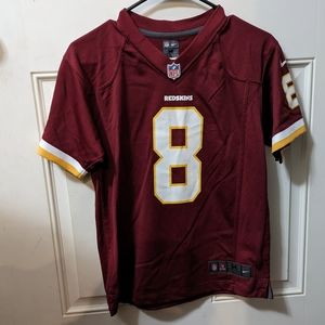 Cousins #8 NFL Child Size M Washington Redskins Jersey Maroon